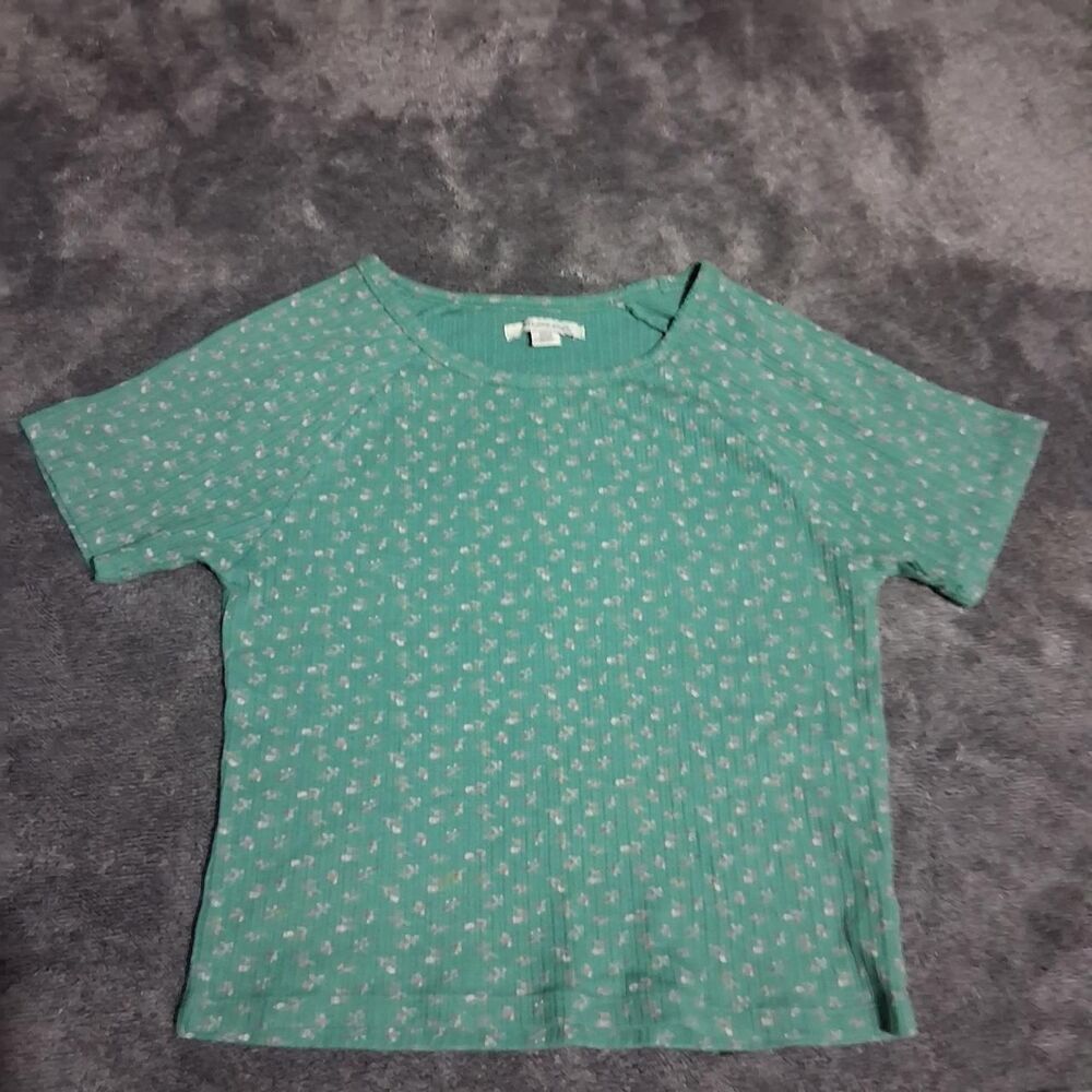American-eagle Women's Green Shirt